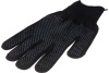 Перчатки Нейлон, ПВХ точка, 13 класс, черные, XL Арт. 67848