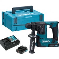 Перфоратор аккумуляторный Makita HR140DWAJ SDS+ 12V*1.5Ah Li-Ion 1.0Дж 2 реж. 2 АКК и ЗУ Арт. HR140DWAJ