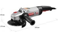 УШМ Зубр УШМ-150-1400МЗ 150мм 1400Вт Арт. УШМ-150-1400 МЗ