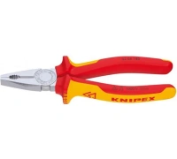 Плоскогубцы диэлектрические 200мм VDE KNIPEX Арт. KN-0306200