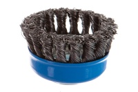 Корщетка-чашка 75мм, стальн. пров. BOSCH X-LOCK для УШМ Арт. 2608620727