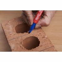 Маркер Milwaukee INKZALL для стройплощадки тонкий 4шт. (син./кр./зел./черн.) Арт. 48223106