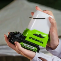 Фонарь акк GREENWORKS G24LA500, 24V, 500 лм, 3реж. без АКБ и ЗУ Арт. 3501007