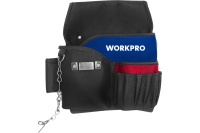 Сумка электрика поясная WORKPRO 600D 290х270мм Арт. WP281015