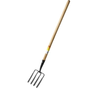 Вилы копальные кованные дерев. черенок 4 зуба GRINDA Арт. 39722