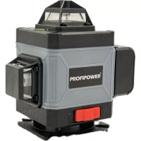 Нивелир лазерный ProfiPower NL-7016G 16 лучей, зеленый луч, 1/4", сумка-чехол Арт. E0070