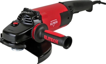 УШМ Elitech МШУ 2623Э 230мм 2600Вт пл.пуск Арт. МШУ 2623Э (E2213.069.00)