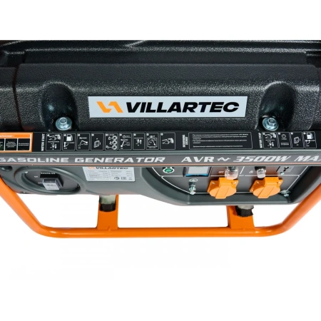 Генератор бенз VILLARTEC GG4000C 3.2/3.5кВт 220В р.старт Арт. GG4000C