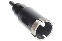 Коронка алмазная 35мм Trio-Diamond по керамограниту, серебряная пайка Арт. GCB773