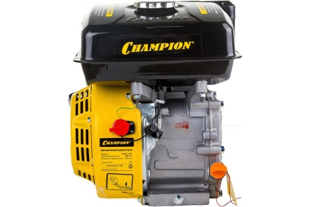 Двигатель CHAMPION G200-1HK 196см3, 6,5л.с, шпонка 19мм, 14,8кг Арт. G200-1HK