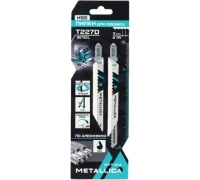 Пилки д/лоб по мет METALLICA Optima T227D 75х100мм шаг 3мм HSS 2шт по алюминию Арт. 907931