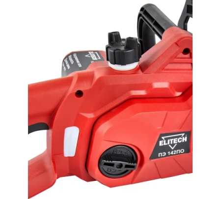 Пила цепная эл. Elitech ДМ 142ПО 1.4кВт 30см 12" 3/8" 1.3мм 45зв Арт. ПЭ 142ПО (E1611.022.00)