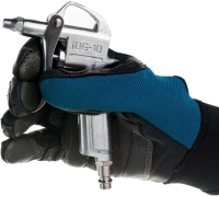 Пистолет продувочный металлический с набором аксессуаров 80мм 350л/мин Pegas pneumatic Арт. 5108