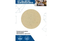 Круг полировочный Vertextools натур. шерсть, липучка 150мм Арт. 0096-150