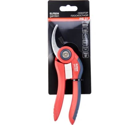Секатор ELITECH Garden PB 01 плоскостной Арт. PB 01