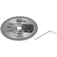 Пила дисковая Elitech ПД 1300, 1200 Вт, 160мм, 53мм глубина пропила Арт. ПД 1300