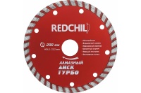 Диск алм Redchili 200*22 мм Турбо Арт. 07-07-07-19