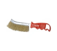 Корщетка, латун. проволока , пластиковая ручка, 250 мм, Сutop Арт. 82-546