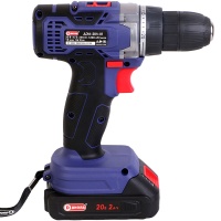 Дрель-шуруповерт акк Диолд ДЭА-20Л-01 20V*2.0Ah Li-ion 36Нм 2 акк БЕСЩЕТ ДВ Арт. 10022159