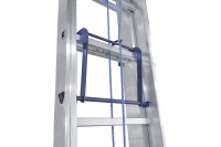Лестница трехсекционная алюм.с канатн. тягой 3х12 344/574/806см проф. Алюмет Арт. 3312
