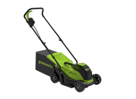 Газонокосилка акк. GREENWORKS GD24LM33 24V Li-Ion 33см 25/70мм 30л без акк. и З/У Арт. 2516107