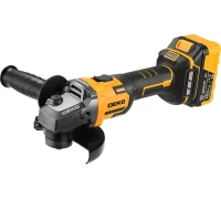 УШМ акк DEKO 20V DKAG, 20В, 2*4.0Ач 125мм бесщет. Арт. 063-2153