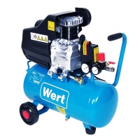 Компрессор WERT AC 300/24 24л, 240л/мин, 1,5 кВт Арт. AC 300/24 (W0503.001.00)