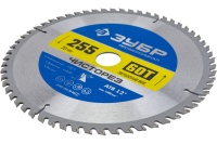 Диск пильный 255х30х60Т ЗУБР Чистый рез Арт. 36905-255-30-60_z01