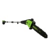 Сучкорез Greenworks GD60PST25, 60v, 25 см, без АКБ и ЗУ (аккумуляторный) 1402107