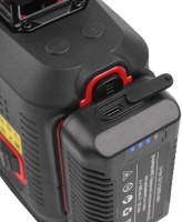 Нивелир лазерный RGK PR-4D 20м 0,2мм/м 4луча 5/8" Арт. 756822