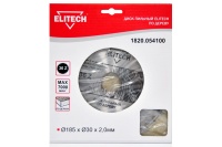 Диск пильный 185х30х36T ELITECH Арт. 1820.054100