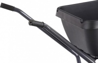 Тачка строительная 1-колесная 175 кг, 90 л СИБРТЕХ с пластиковым корытом Арт. 68919