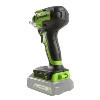 Гайковерт акк. уд. GREENWORKS GD24IW 24V Li-Ion 1/2" 400Нм бесщет. дв. без акк и ЗУ Арт. 3802907