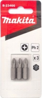 Бита PH2 25 мм 1/4 Makita C-form 3шт/упак Арт. B-23466