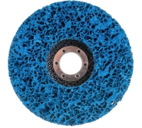 Круг зачистной полимерный для УШМ 125 х 22,2 мм, cutop special, синий Арт. 74-835