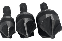 Набор зенкеров по дереву 12 мм, 16 мм, 19 мм Vertextools  3 шт/упак Арт. 0987-12-16-19