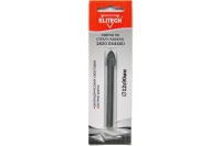 Сверло по стеклу и кафелю ELITECH 12*90мм Арт. 1820.044400