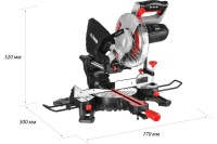 Пила торцовочная ЗУБР ЗПТ-210-1600 ПЛ 1600Вт 210х30мм Арт. ЗПТ-210-1600 ПЛ