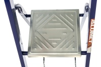 Стремянка металл. 8 ступ. 166см Алюмет Арт. М8408