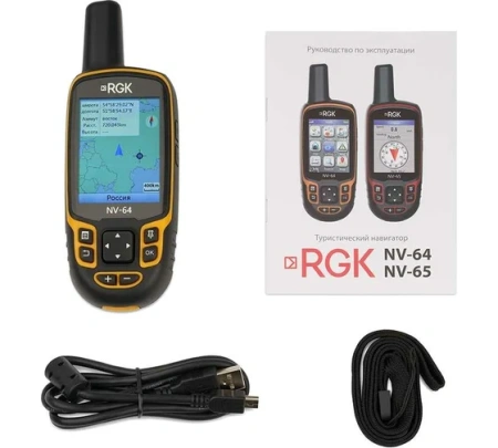 Навигатор туристический RGK NV-64 Арт. 751735