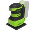 Плоская шлифмашина акк.GREENWORKS G24SS14, 115x140мм,5500 об/мин,ампл. 1,6 мм,1х2Ач,ЗУ,кор (3100507CUA)