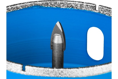 Сверло алмазное по стеклу и кафелю ЗУБР трубчатое, 68мм Арт. 29850-68