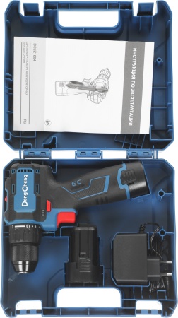 Дрель-шуруповерт аккумуляторная DongCheng DCJZ1604(TYPE E) 16V*2Ah 40Нм 2 АКБ и ЗУ Арт. DCJZ1604(TYPE E)