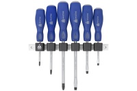 МАСТАК Набор силовых отверток с держателем, 6 предметов