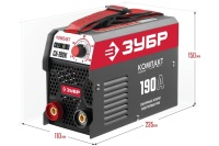 Инвертор Зубр СА-190К 20-190А 5,4кВт 1,6-4мм 220В Арт. СА-190К