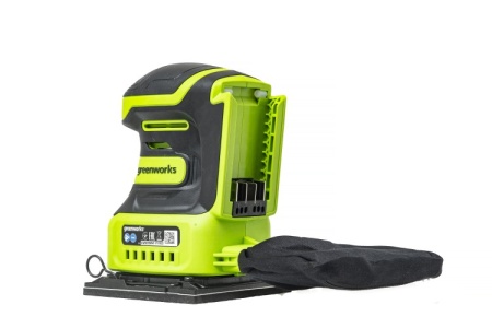 Плоскошлифовальная машина аккумуляторная GREENWORKS G24SS14