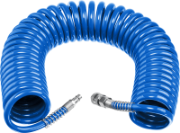 Шланг спиральный полиуретан 15м 15бар 8*12мм рапид ЗУБР Арт. 6472-15