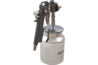 Краскопульт пневмат. Matrix с нижн. бач. V=1,0 л, сопла 1.2, 1.5 и 1.8 мм Арт. 57316