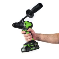 Дрель-шуруповерт акк GREENWORKS GD24DD90 24V Li-Ion 90Нм бесщет.дв. 2 скор. без акк и ЗУ Арт. 3707507