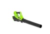 Воздуходув аккумуляторный GREENWORKS G40AB 40V 510 м.куб./ч без АКБ и ЗУ Арт. 2400807